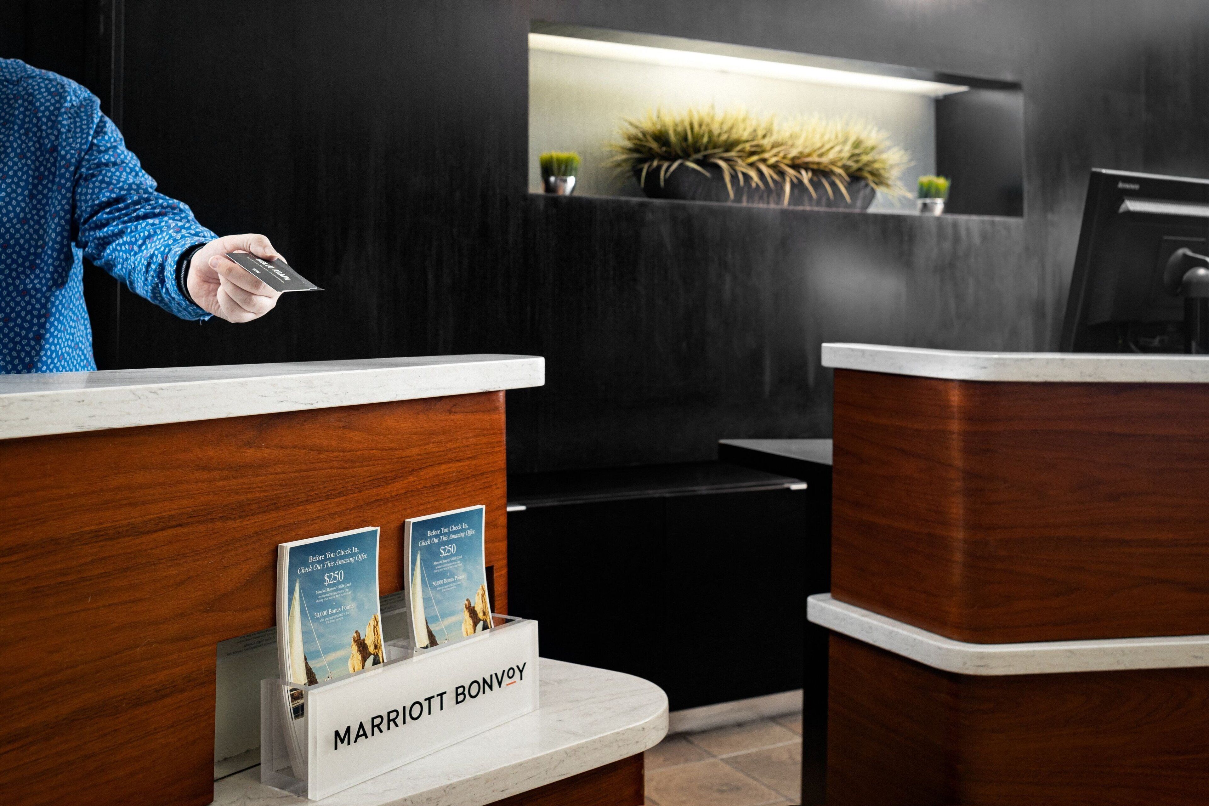 check-in/check-out kiosk