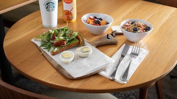 Daily full breakfast for a fee