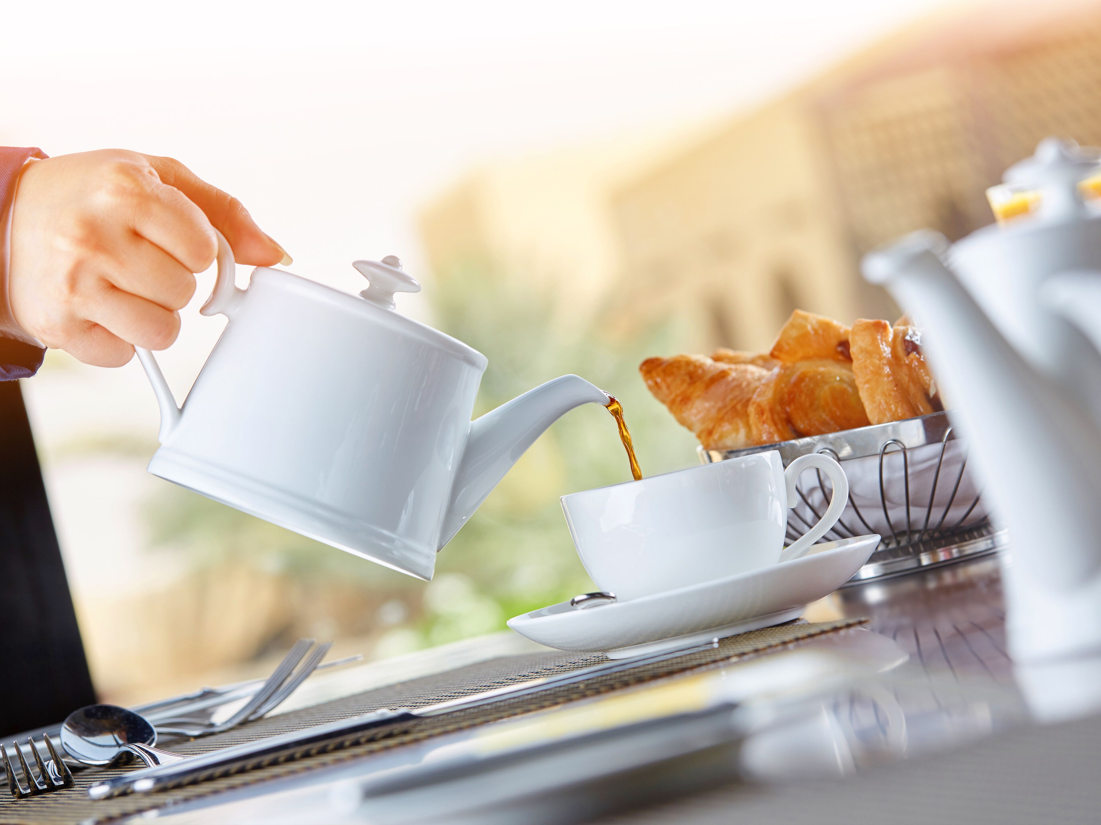 daily buffet breakfast (aed 75 per person)