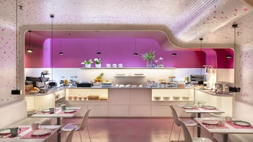 Daily buffet breakfast (EUR 16 per person)