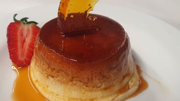 Dîner servi sur place