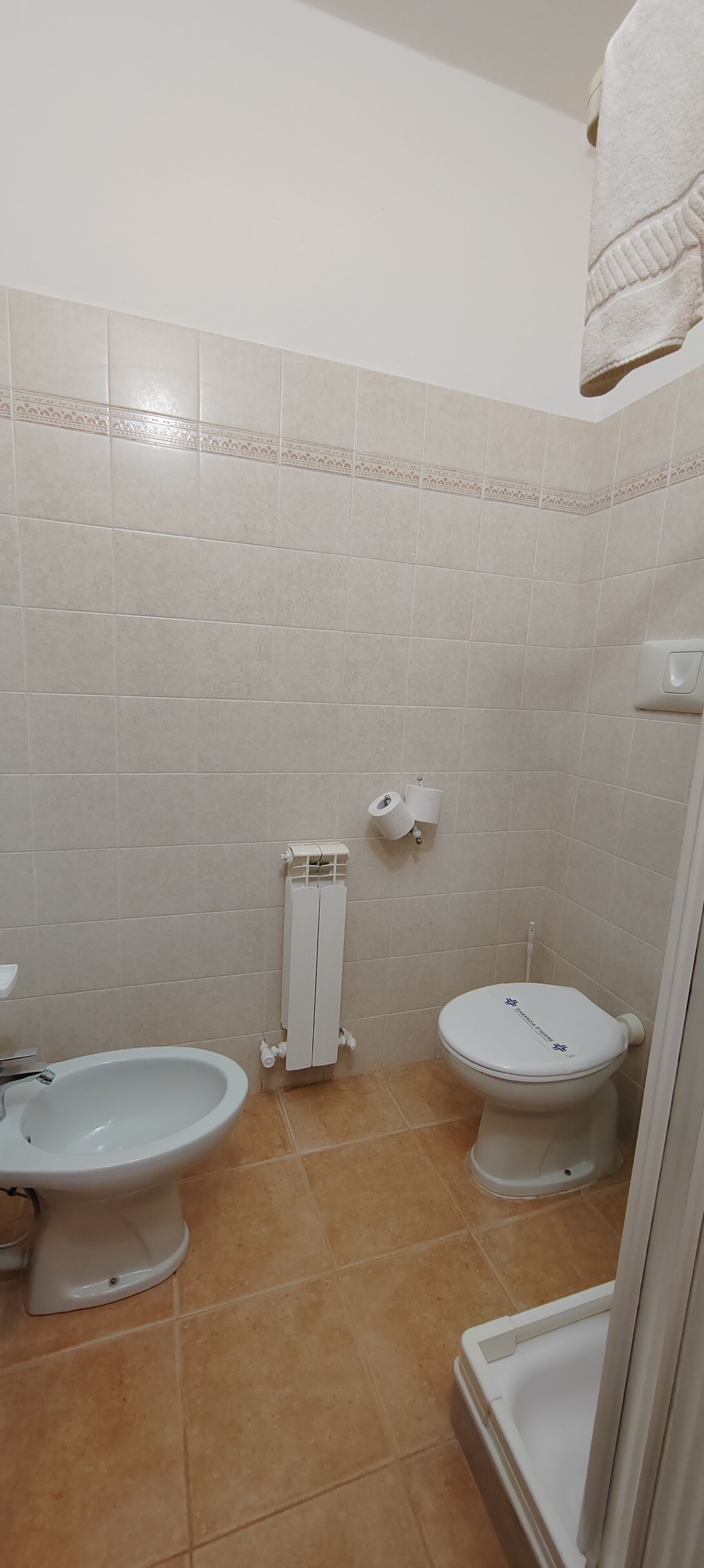 triple room | bathroom | shower, designer toiletries, hair dryer, towels