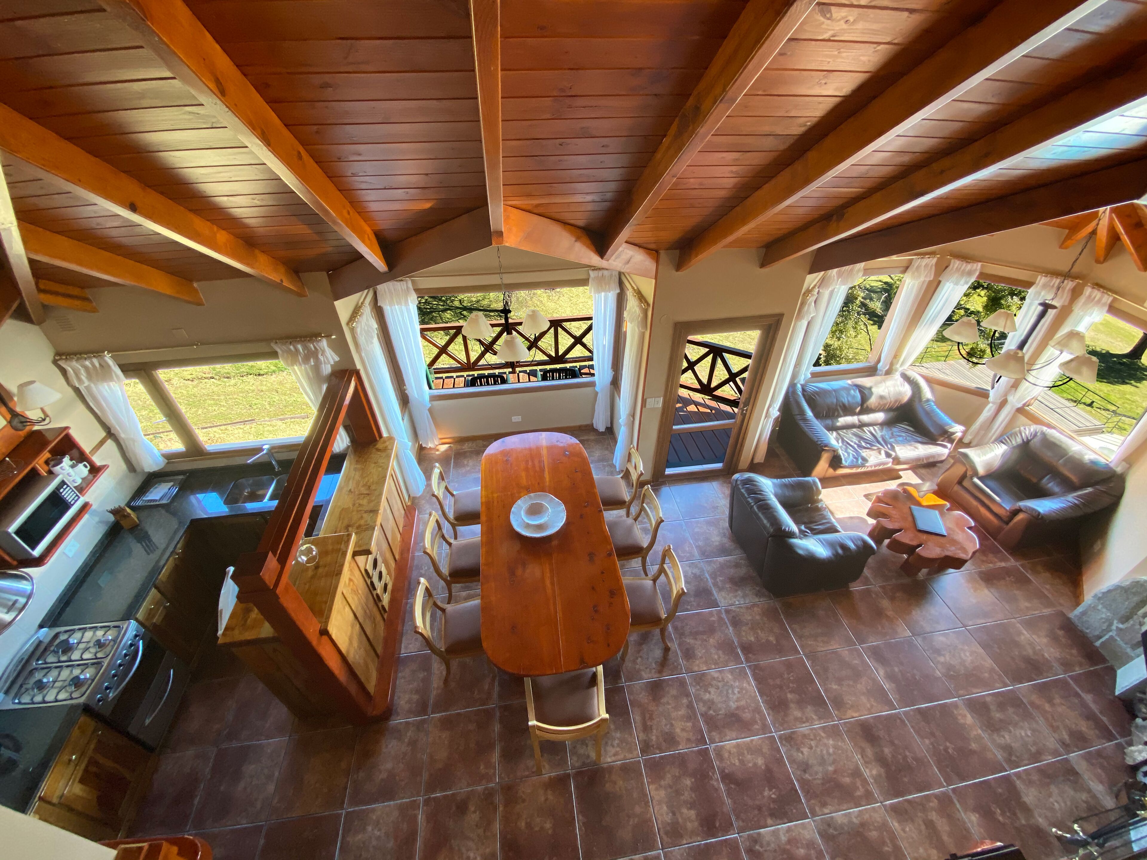 Microwave, griddle, paper towels