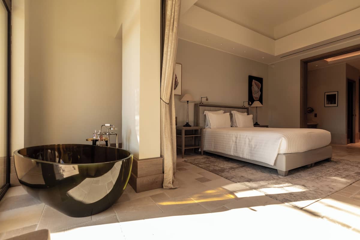 Suite (Daphne) | 1 habitación, sábanas de algodón egipcio y ropa de cama de alta calidad