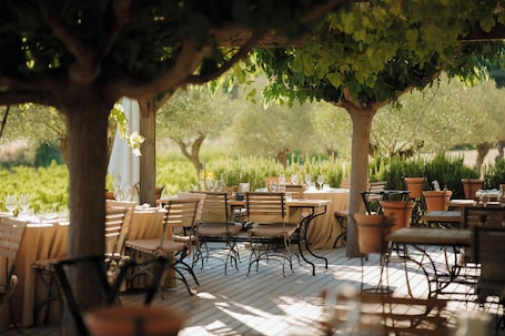3 restaurants, lunch, dinner served; French cuisine. Coquillade Provence - Relais & Chateaux