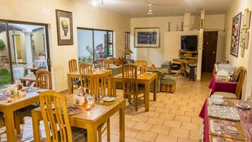 Free daily full breakfast