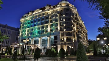 Front of property - evening/night