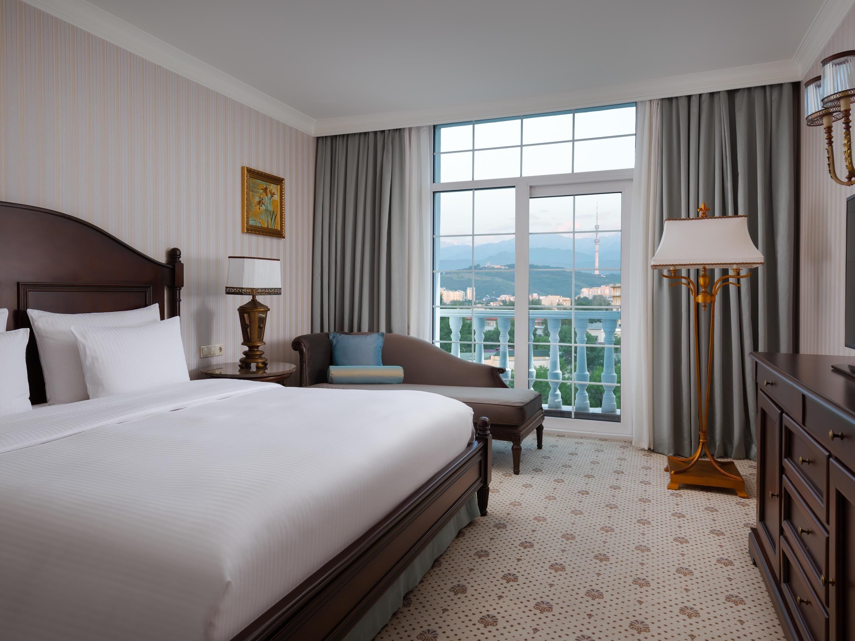 Literie de qualité supérieure, couette en duvet d'oie, minibar