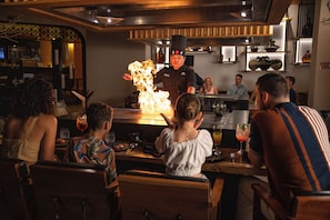 5 restaurants, breakfast, lunch, dinner served; Asian cuisine