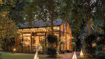 Front of property - evening/night