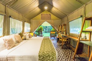 Deluxe Tent Triple (Dinner + Breakfast) | Premium bedding, minibar, individually decorated, individually furnished