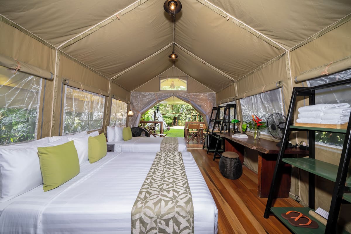 Deluxe Tent Triple (Dinner + Breakfast) | Premium bedding, minibar, individually decorated, individually furnished