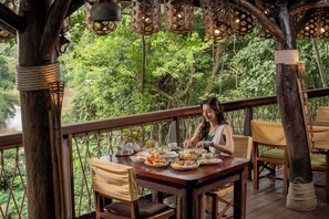 Daily local cuisine breakfast for a fee - Hintok River Camp at Hellfire Pass (Sai Yok)