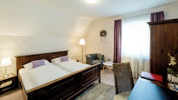 Pillow-top beds, minibar, in-room safe, individually decorated