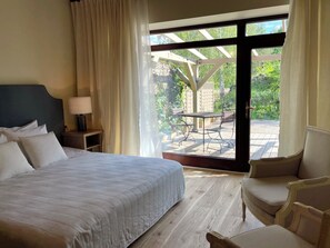 高級客房, 1 間臥室, 非吸煙房, 露台 | 高級寢具、Select Comfort 床墊、獨特設計、獨特裝修