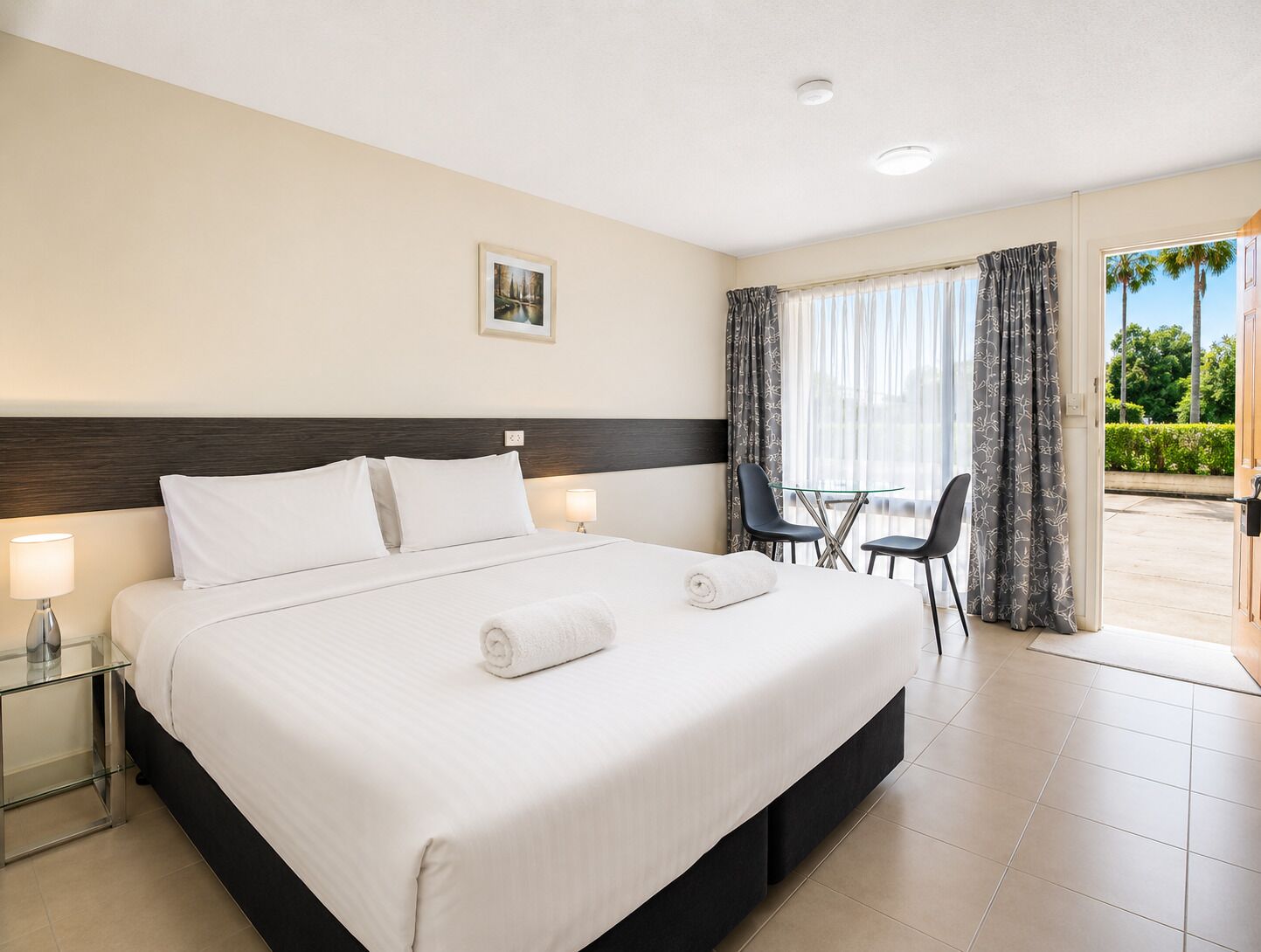 1 habitación, sábanas de algodón egipcio y ropa de cama de alta calidad 