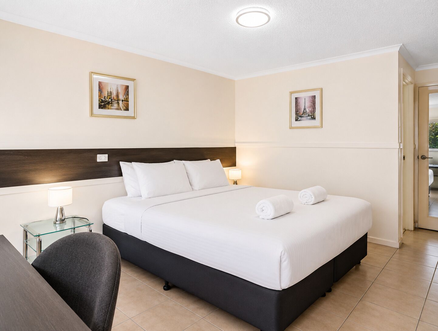 1 habitación, sábanas de algodón egipcio y ropa de cama de alta calidad 