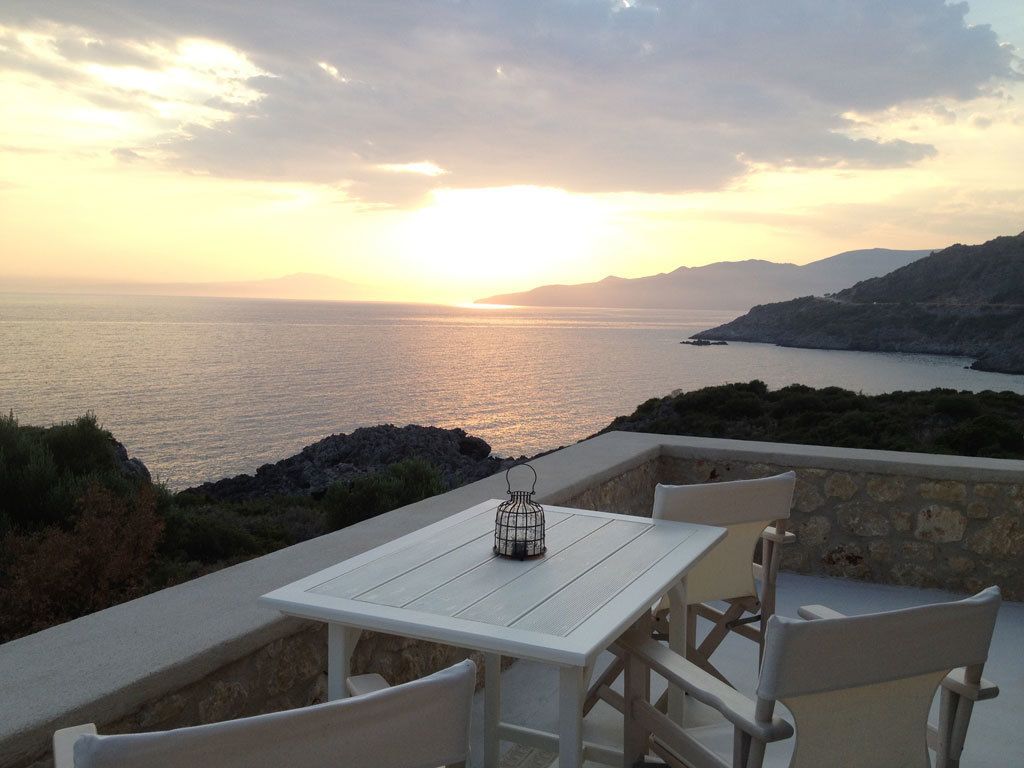 Dupleks - havudsigt (Mini Maisonette) | Terrasse/gårdhave