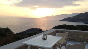 Dupleks - havudsigt (Mini Maisonette) | Terrasse/gårdhave