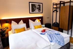 Hypoallergeen beddengoed, een kluis op de kamer, gratis wifi