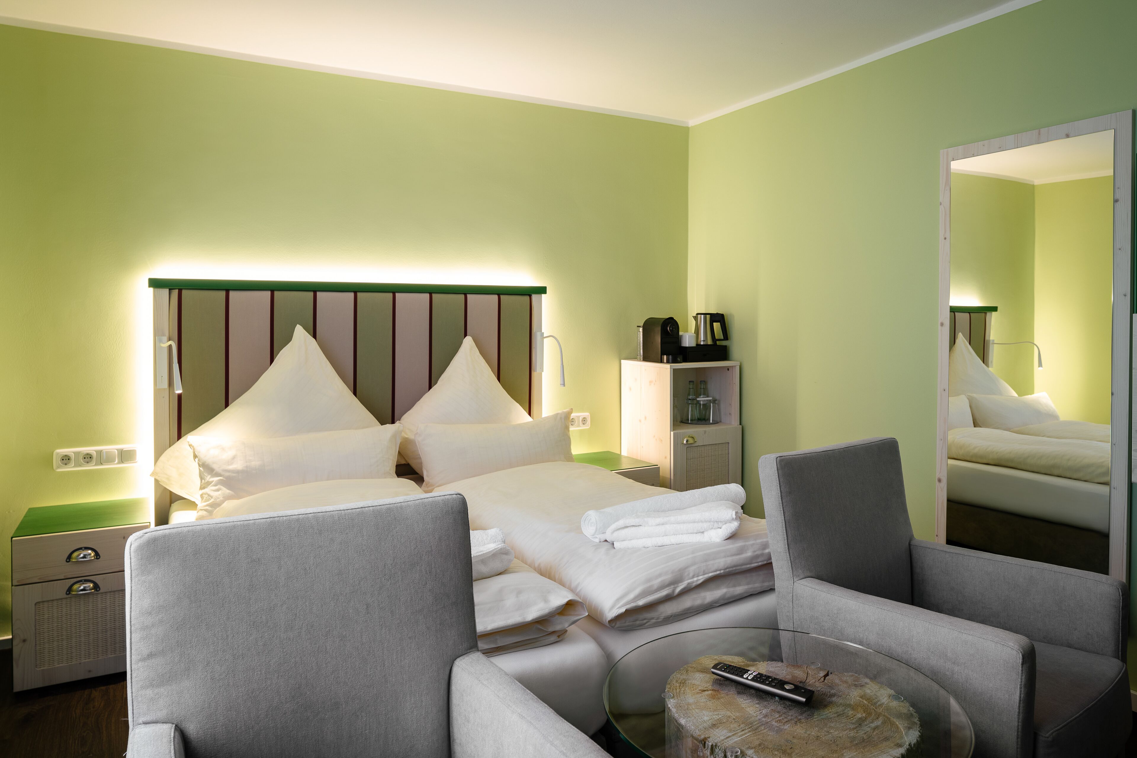 Doppelzimmer zur Inselseite