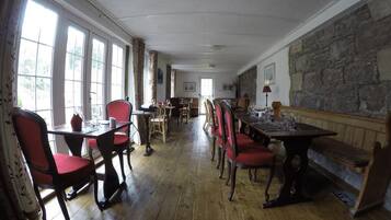 Daily self-serve breakfast for a fee