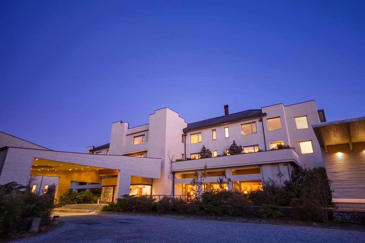 front of property – evening/night