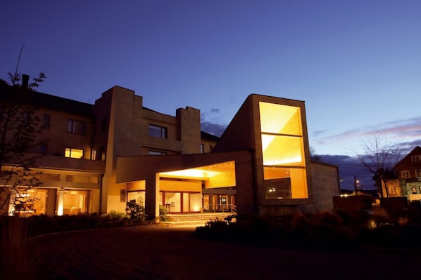 Front of property – evening/night