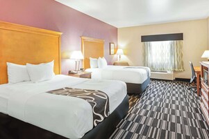 Premium bedding, down comforters, pillowtop beds, individually furnished