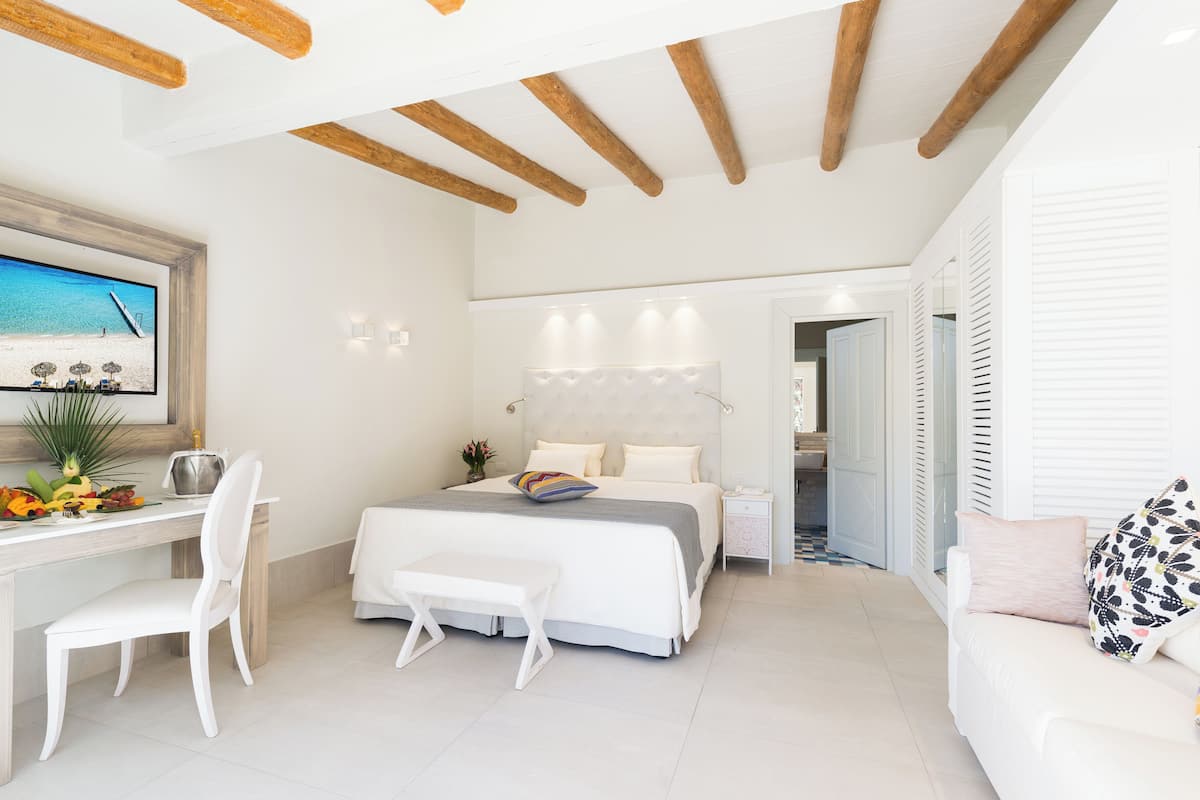 Biancheria da letto di alta qualità, minibar, una cassaforte in camera