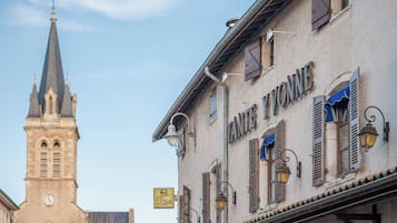 Façade de l’hébergement