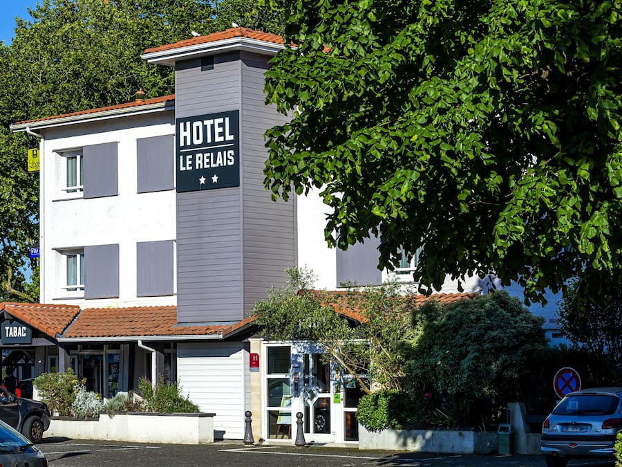 Façana frontal de l'allotjament