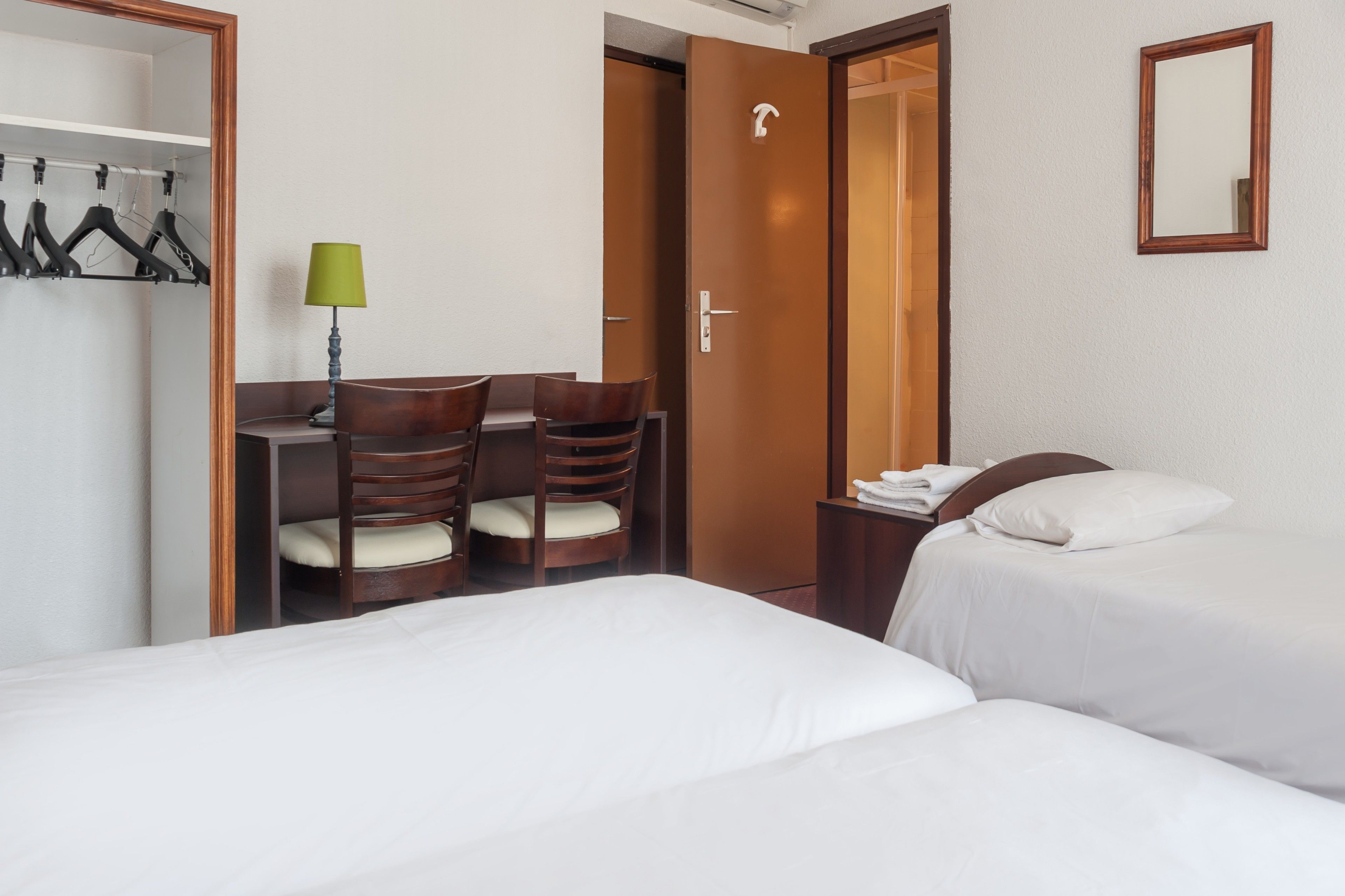 Triple Room | Desk, blackout curtains, free cots/infant beds, free WiFi