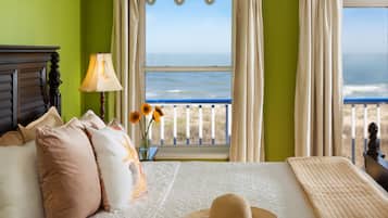 客房 (93 Lookout Suite at Vilano Beach) | 高級寢具、特厚豪華床墊、熨斗/熨衫板、免費 Wi-Fi