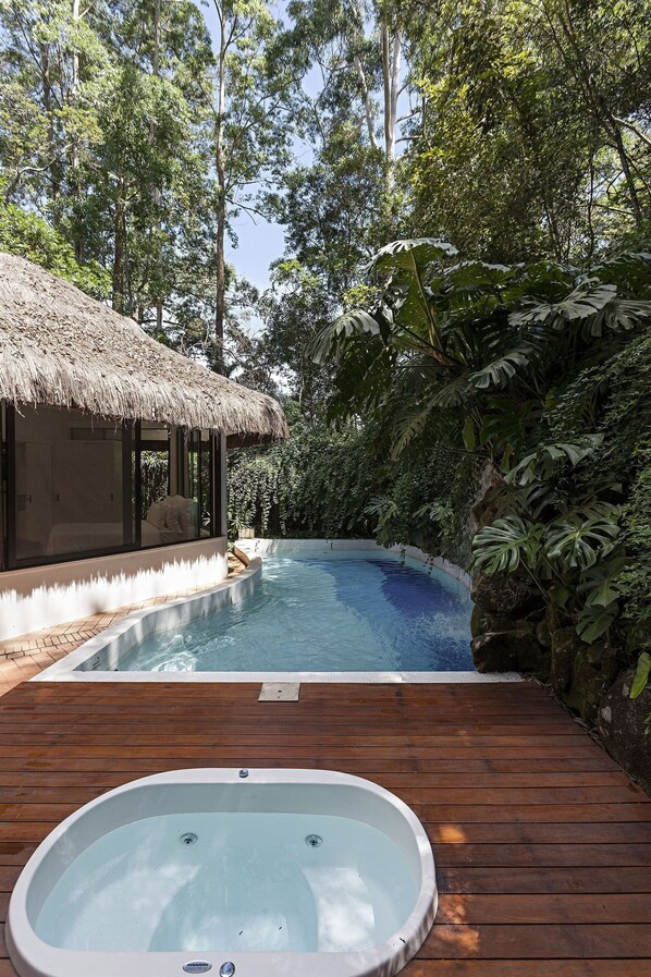 Chalé Shiva | Minibar, soundproofing, free WiFi, bed sheets - Hotel Unique Garden (Mairipora)