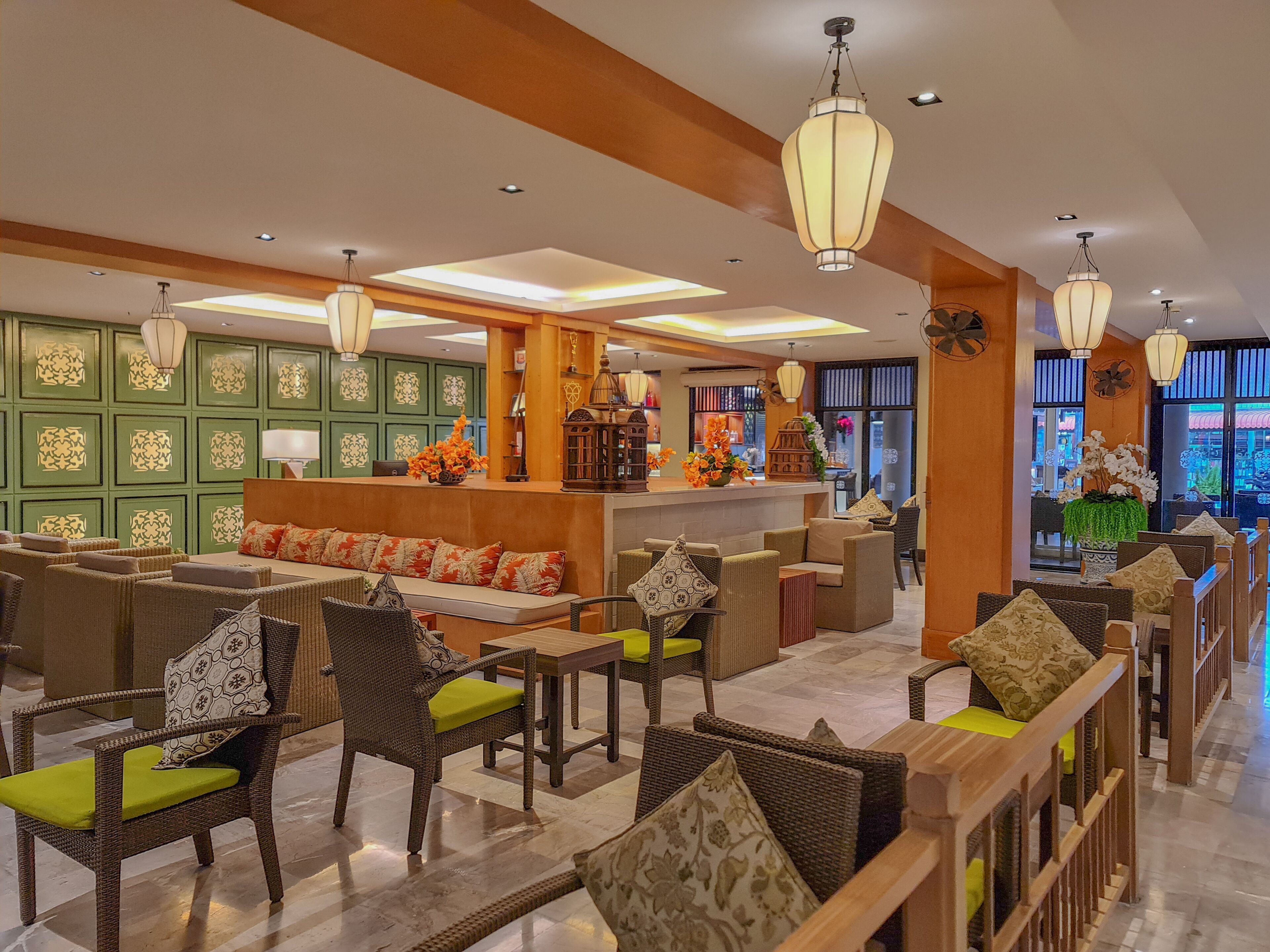 Sitzecke in der Lobby