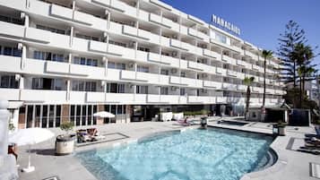 Majoituspaikan julkisivu