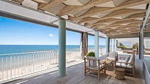 Premium Penthouse | Balcony view - Sea Executive Suites (Tel Aviv)