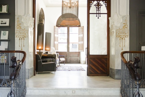Interior entrance