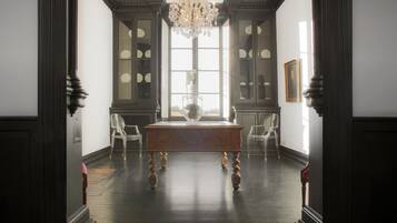 Interior entrance