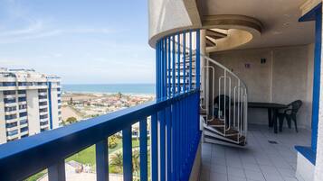 Penthouse, 2 chambres, terrasse | Terrasse/Patio