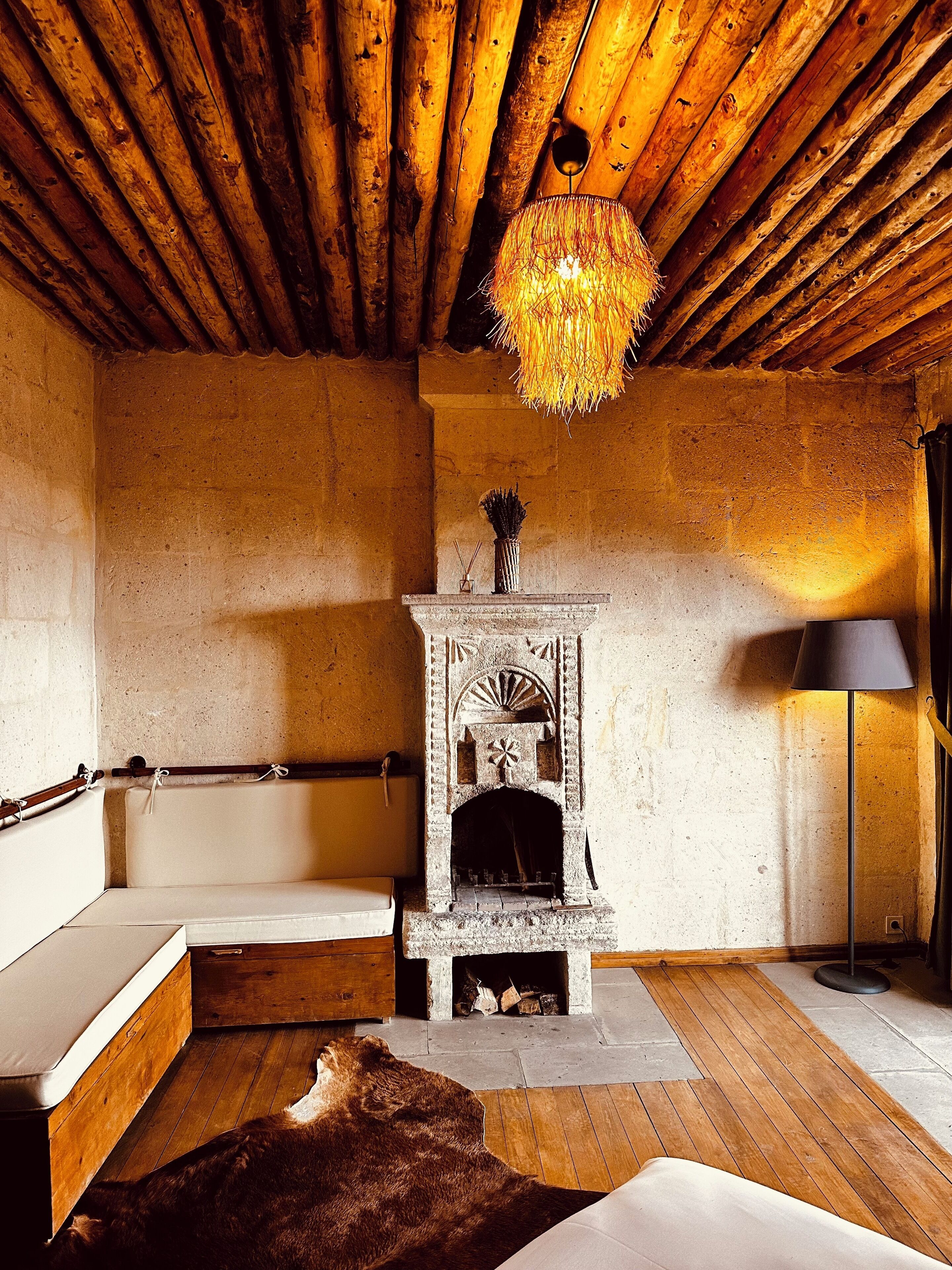 panoramic double room | living area