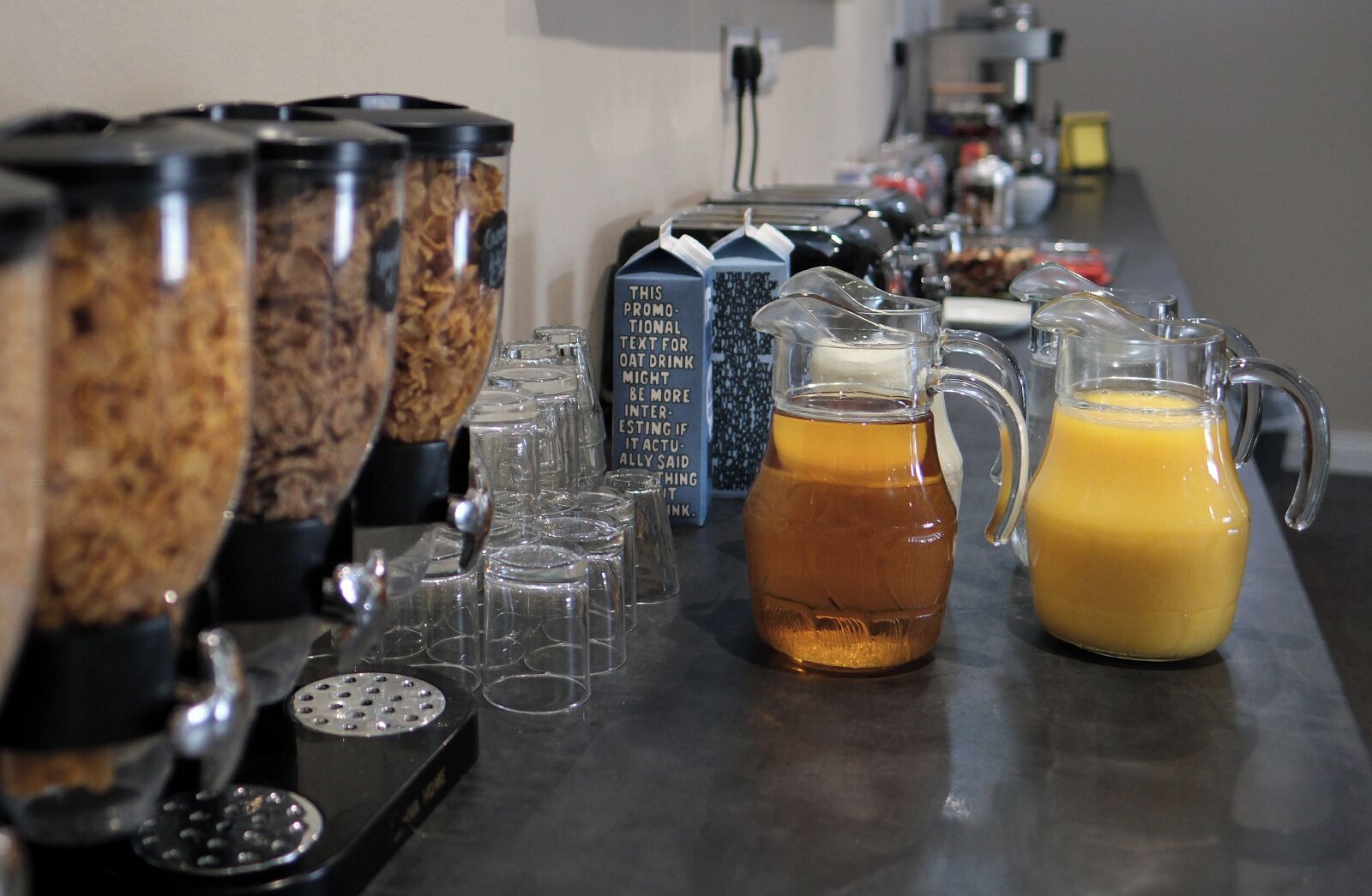 Daily cooked-to-order breakfast for a fee