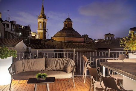 Terraza en la azotea