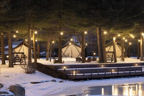 Aire de pique-nique/barbecue