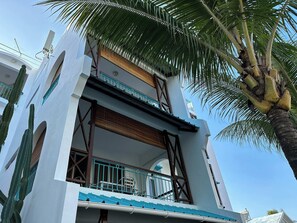 Façade de l’hébergement 