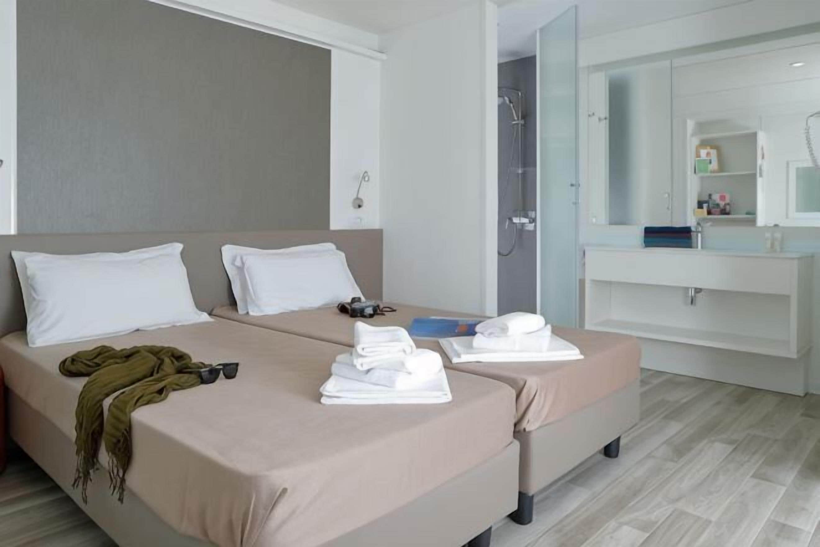 Blackout curtains, cots/infant beds, free WiFi, bed sheets