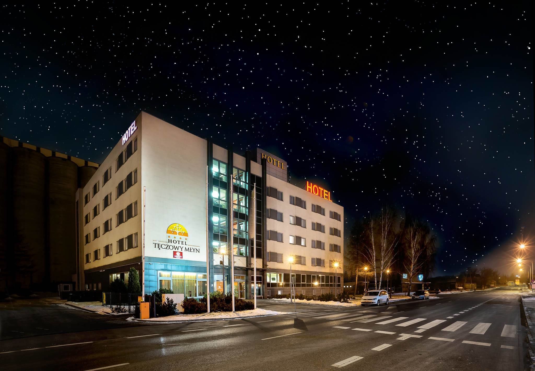 front of property – evening/night