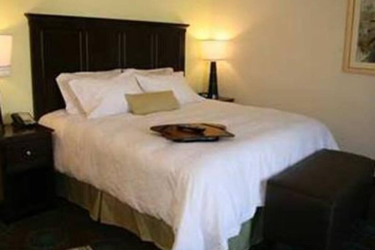 In-room safe, desk, laptop workspace, blackout curtains