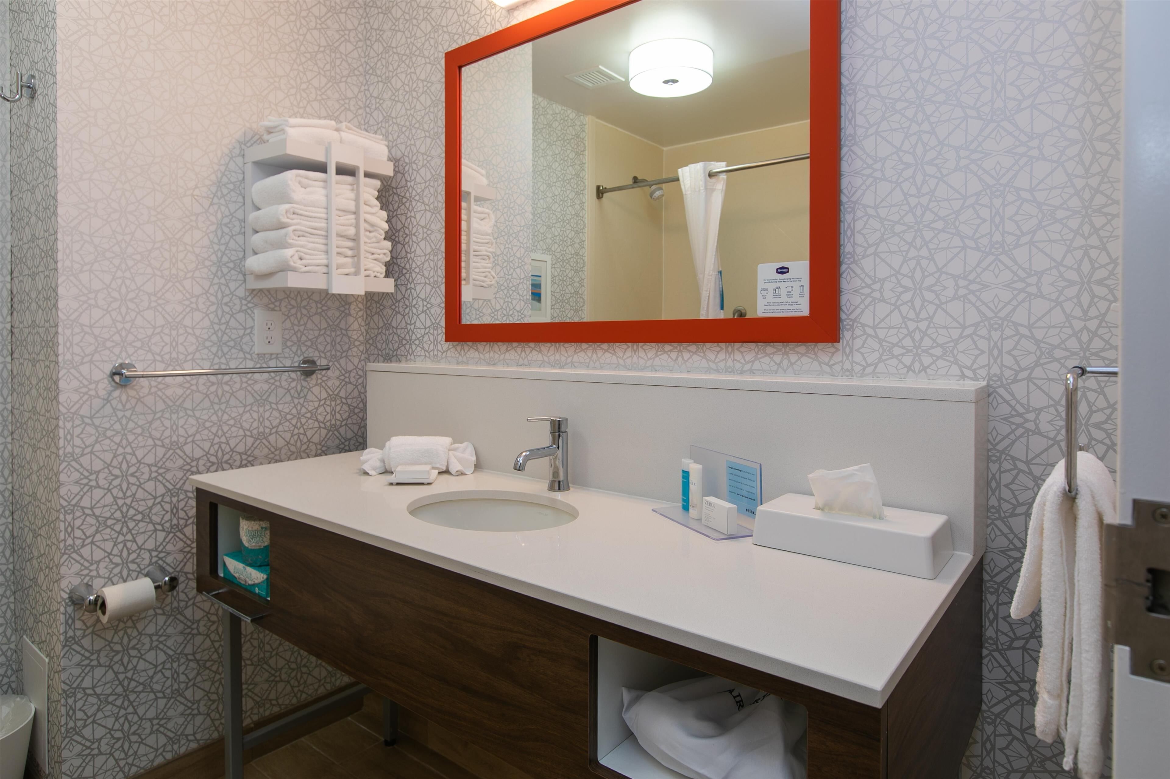 free toiletries, hair dryer, towels, soap